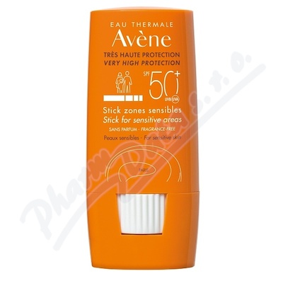 AVENE Sun Tyčinka-citl.místa SPF50+ 8g