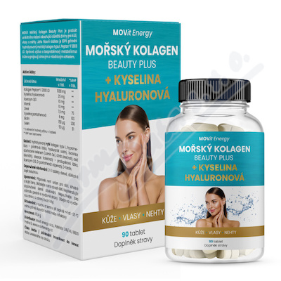 MOVit Mořský Kolagen Beauty Plus 90tbl.