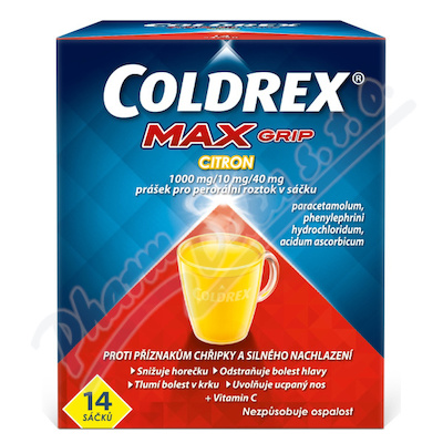 Coldrex MAXGrip Citron por.pvl.sol.14