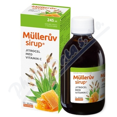 Mulleruv sirup s jitr.med.a vit.C 245ml