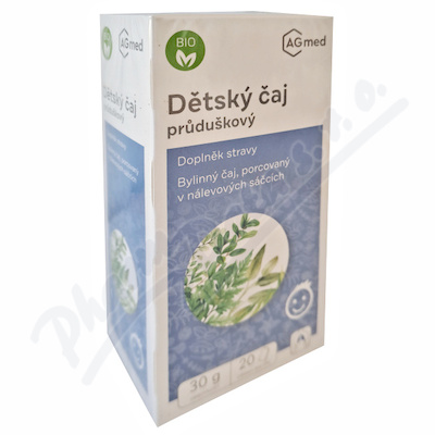 Detsky caj pruduskovy BIO 20x1.5g AGmed