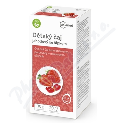 Detsky caj jahod.se sip.BIO 20x1.5g AGme