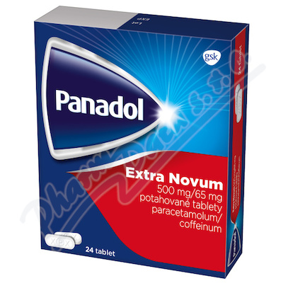 Panadol Extra Nov 500mg/65mg tbl.flm.24