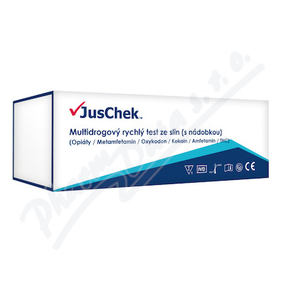 JusChek Multidrog.rychlotest ze slin 1ks