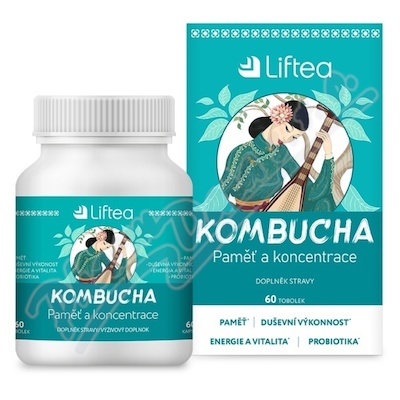 LIFTEA Kombucha Pamět a koncentrace 60tb