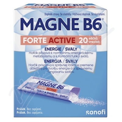 Magne B6 Forte Active 20 sacku