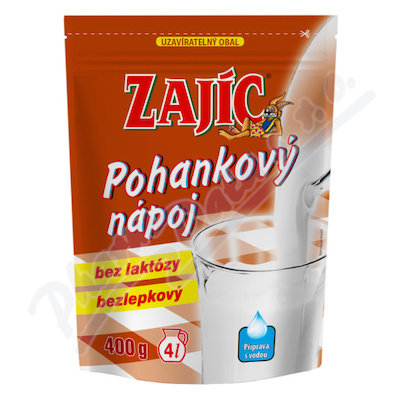 Pohankový nápoj Zajic sáč.400gDOYPACK