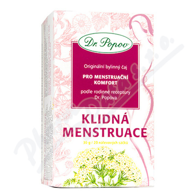 Dr.Popov Caj Klidna menstruace 20x1.5g