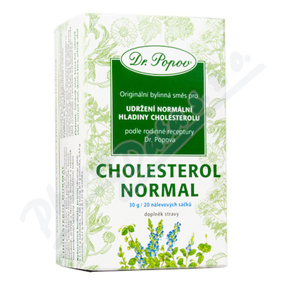 Dr.Popov Caj Cholesterol normal 20x1.5g