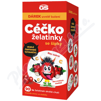 GS Cecko zelatinky 90ks darek