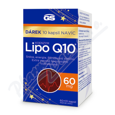 GS Koenzym Lipo Q10 60mg cps.60+10 darek