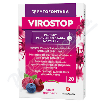 Fytofontana VIROSTOP pastilk l.ovoce20ks