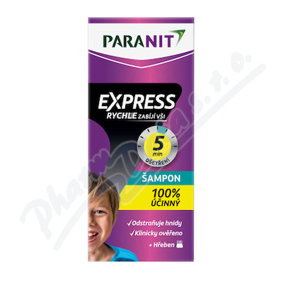 Paranit Express Sampon 100ml+hreben