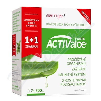 Barnys ACTIValoe FORTE 2x500ml limit edi