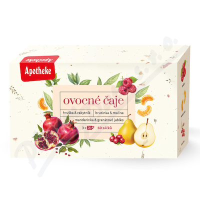 Ovocné čaje mix 60 sáčků APOTHEKE