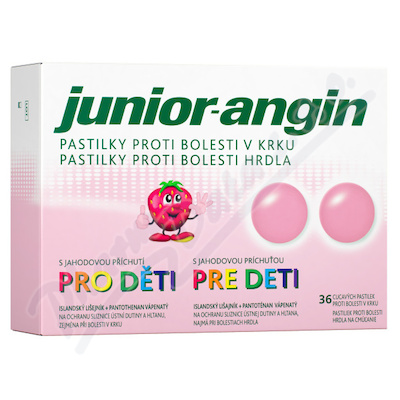 Junior-angin pastilky pro deti 36ks