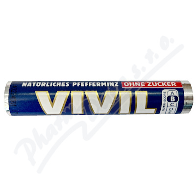 Vivil Peprmint bez cukru 28g 0022