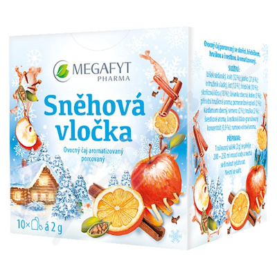 MEGA Sněhová vločka 10x2g