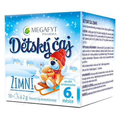 MEGA Dětský čaj Zimní 10x2g