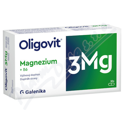 Oligovit 3Mg Magnezium+B6 tob.30 Galenik