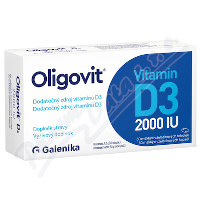 Oligovit Vitamin D3 2000 IU tob.60 Galen