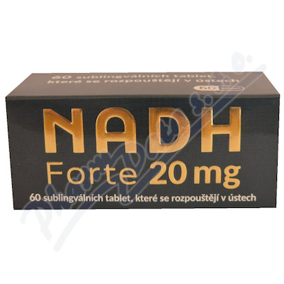 NADH Forte 20mg sublingvalni tbl.60