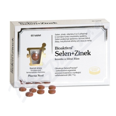 Bioaktivni Selen+Zinek tbl.60