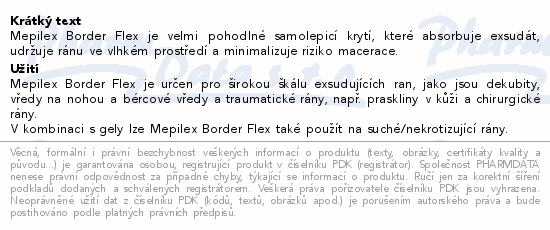 Krytí Mepilex Border Flex 10x10cm 5ks